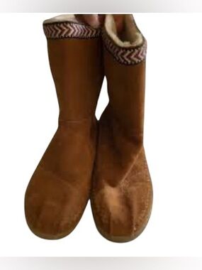 3for $15😍 Toms Nepal Brown Leather Boots